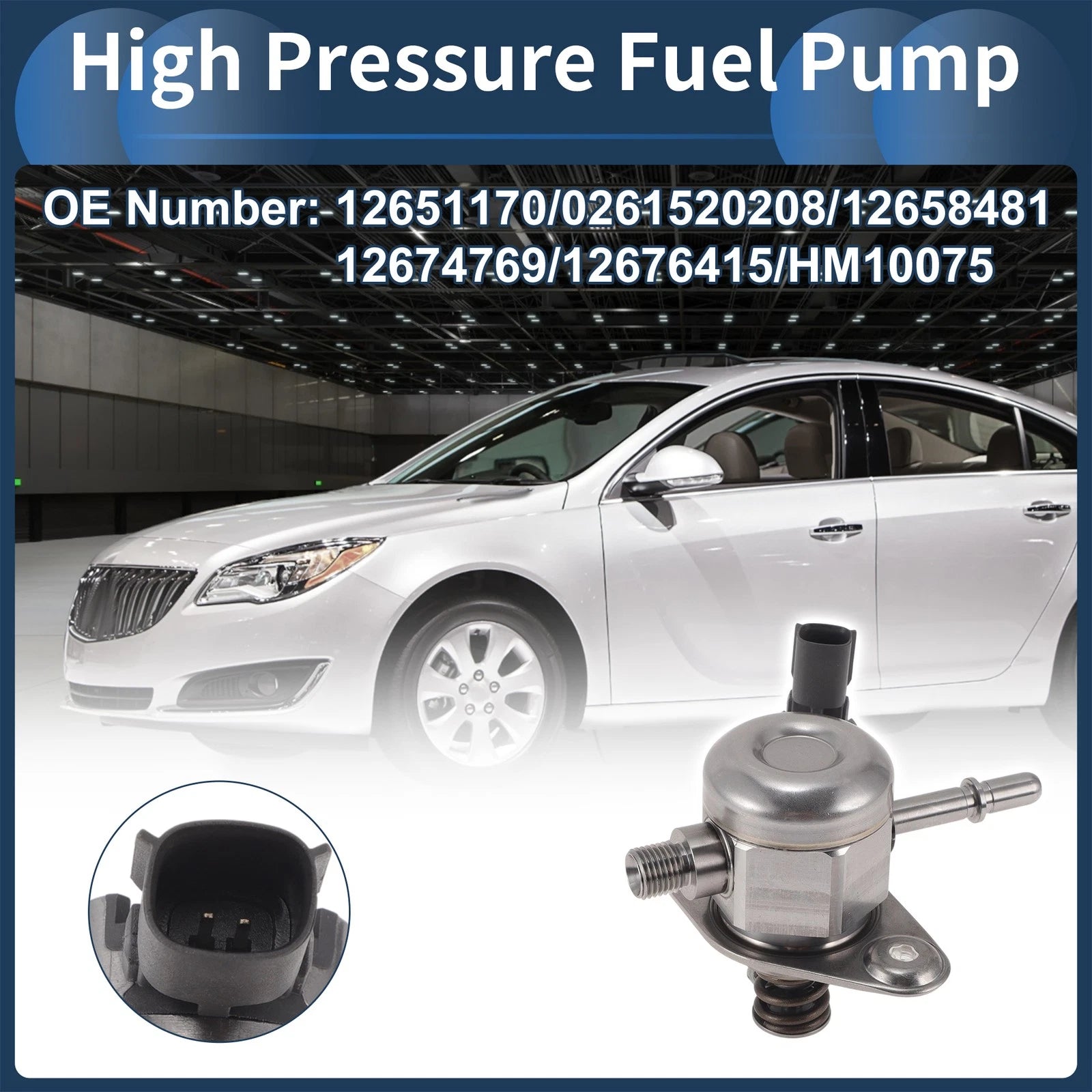 High Pressure Fuel Pump Replacement for Buick Regal 2014–2017 Chevrolet Malibu 2016–2017