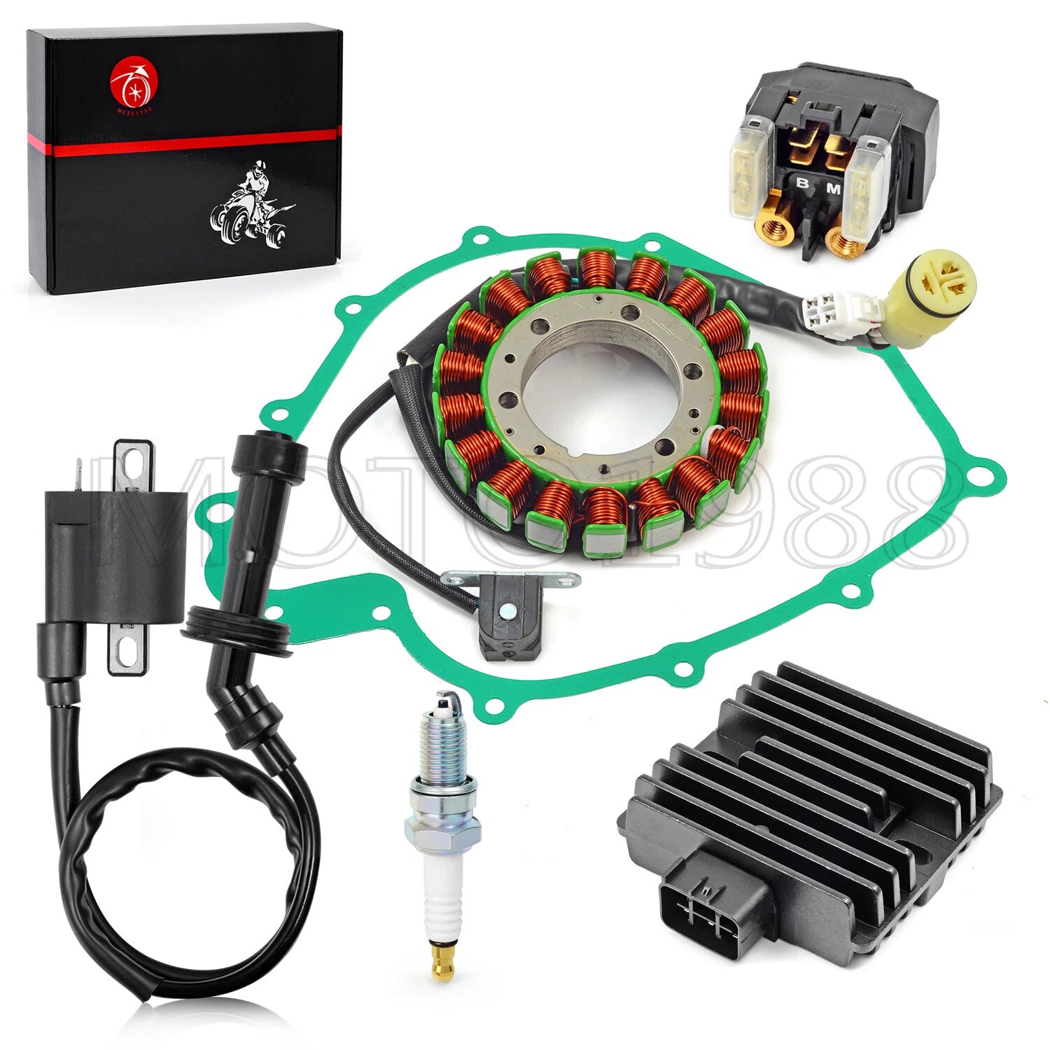 Ignition Coil & Stator Regulator Relay Kit for Yamaha Rhino 660 (2004–2007)