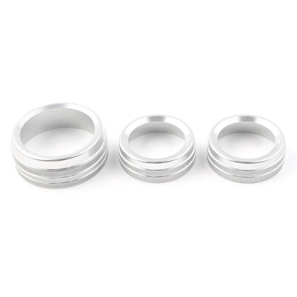Air Conditioner Switch CD Button Knob for Dodge Challenger (2015–2020) Silver