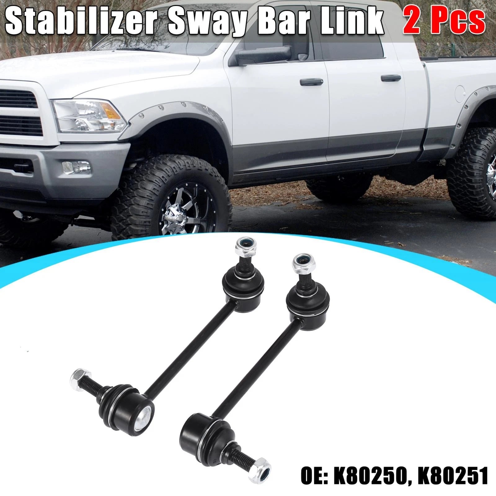 Front Sway Bar Links Replacement Left Right Set for Ford Lincoln Mazda (2003–2008)