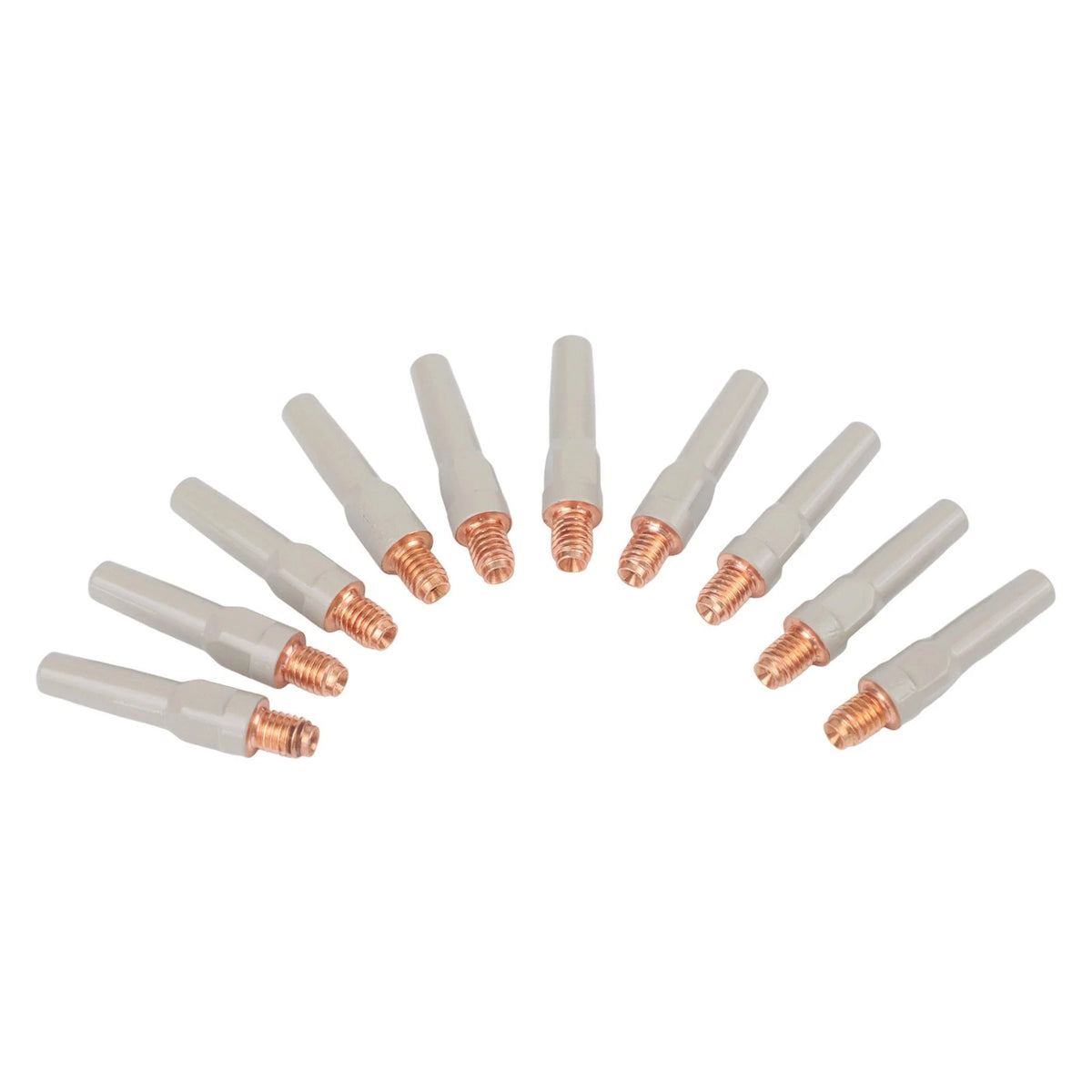 10PCS Metal NonStick Welding Tips for 15AK MIG Torch