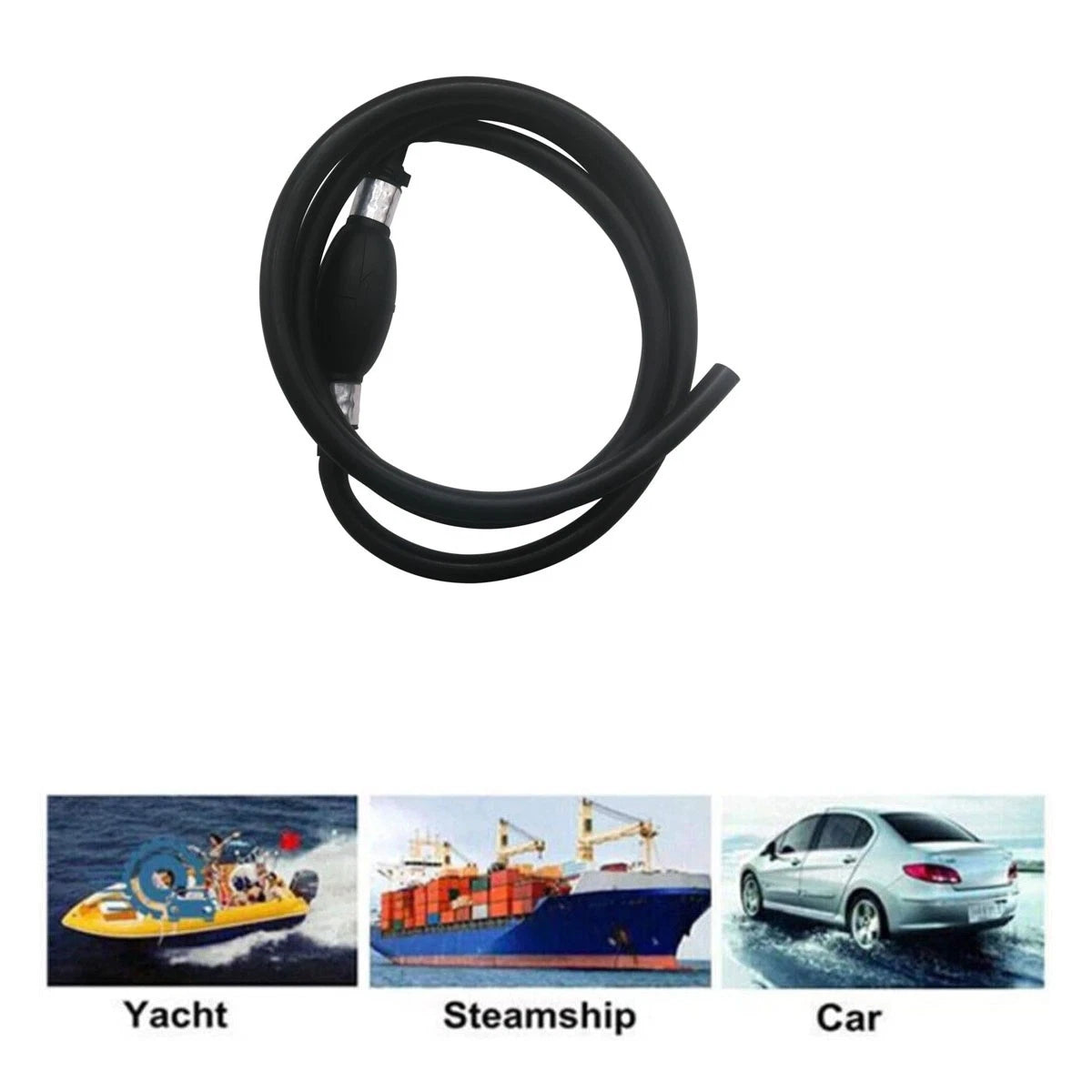 Fuel Line Hose & Primer Bulb for Chrysler Force 90-135 HP (Year Not Specified)