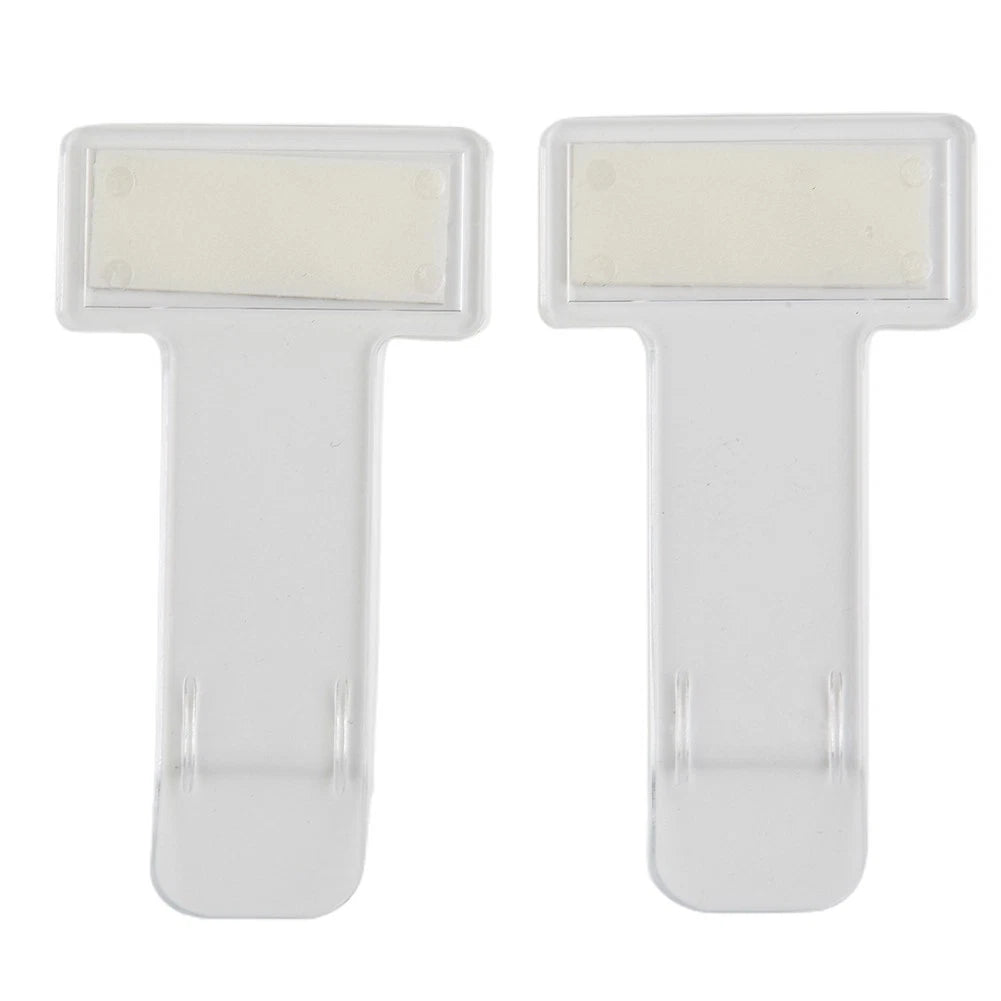 2X Parking Ticket Clip for Various Vehicles (Transparent)