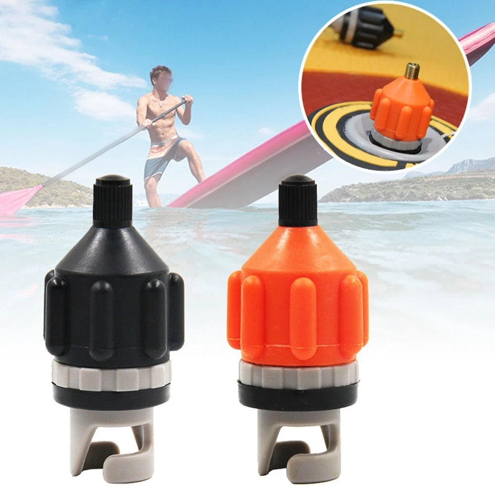 2X Paddle Board and Kayak Pump Adapters with Safety Feature