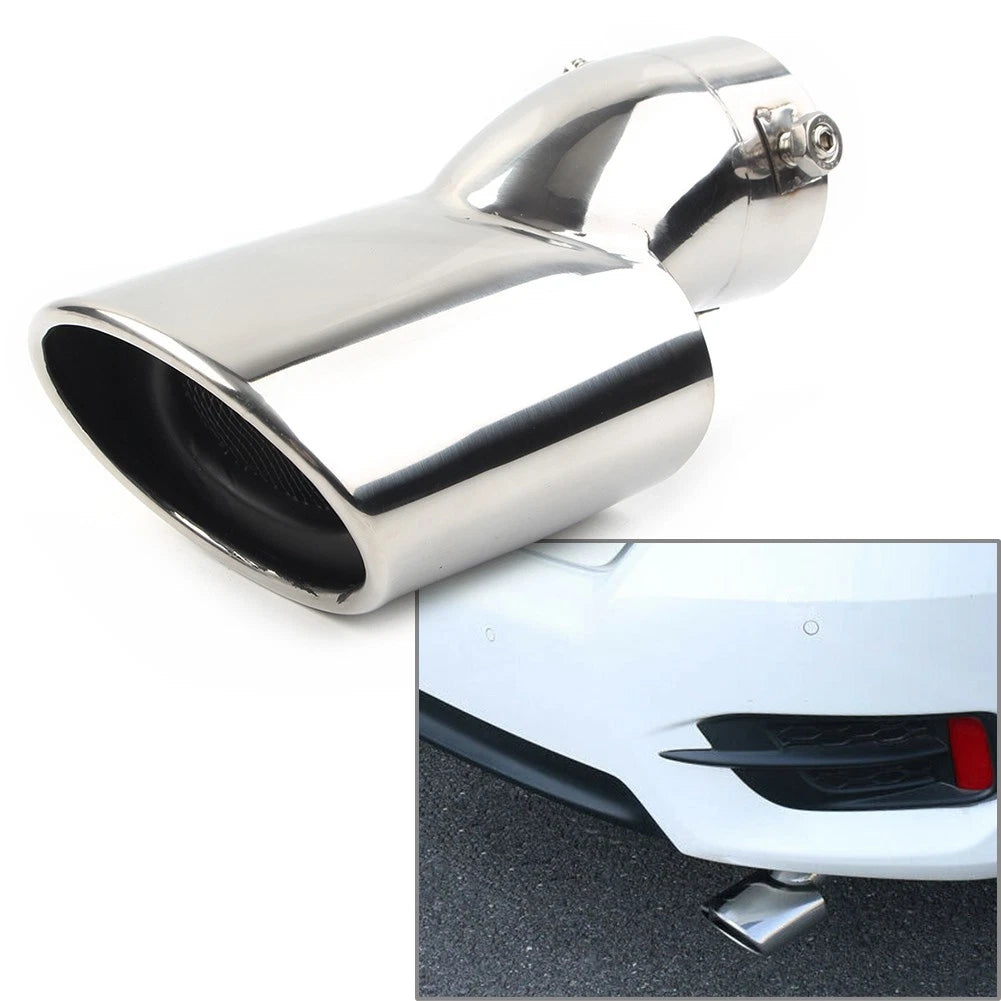 Stainless Steel Rear Exhaust Pipe Tail Muffler Tip for Honda Civic (2016–2020)