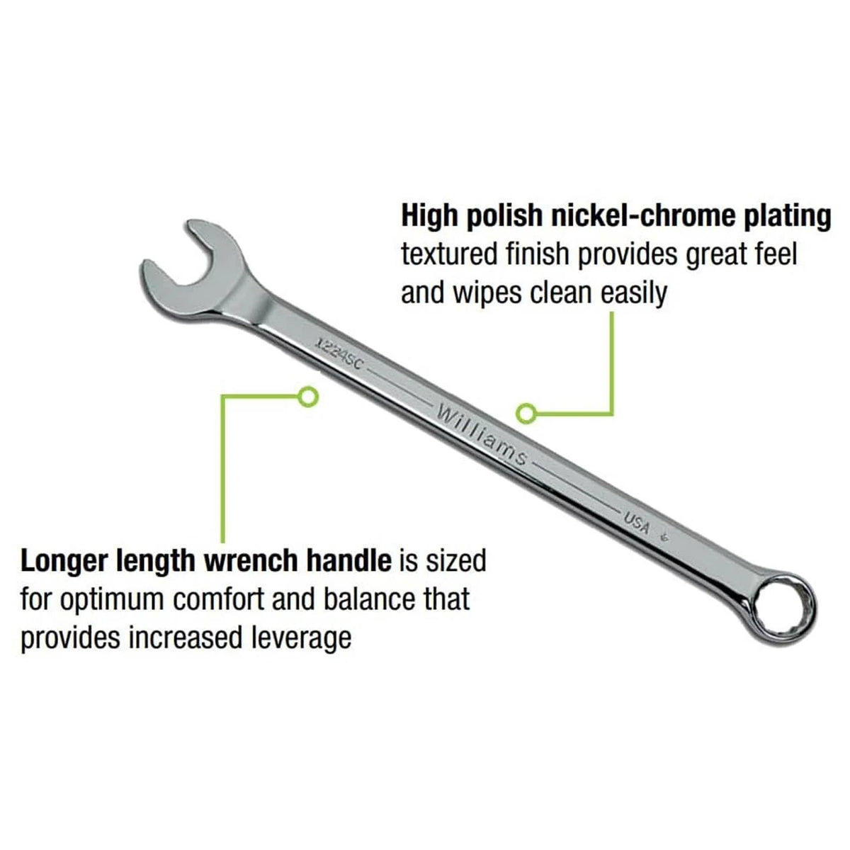 18-Piece Metric Combination Wrench Set