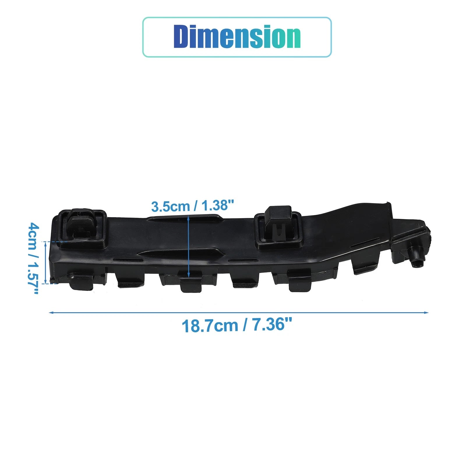 Left Side Front Bumper Bracket Replacement for Honda Accord 2008–2012 Sedan