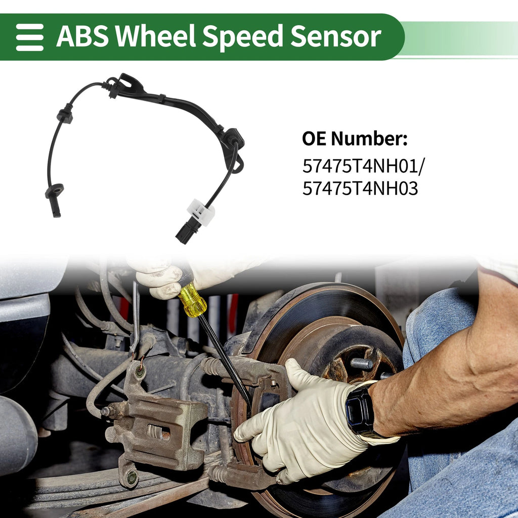 ABS Wheel Speed Sensor Rear Left Replacement for Honda Jade FR-V (2013–2015)