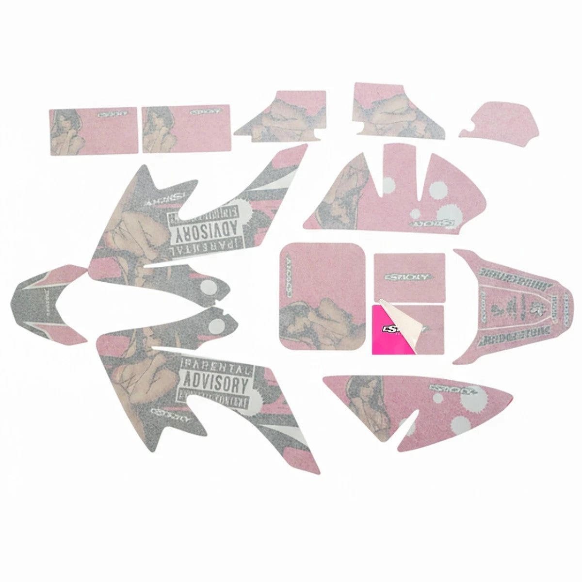 Decal Graphics Sticker Kit for CRF 50 (50-125cc)