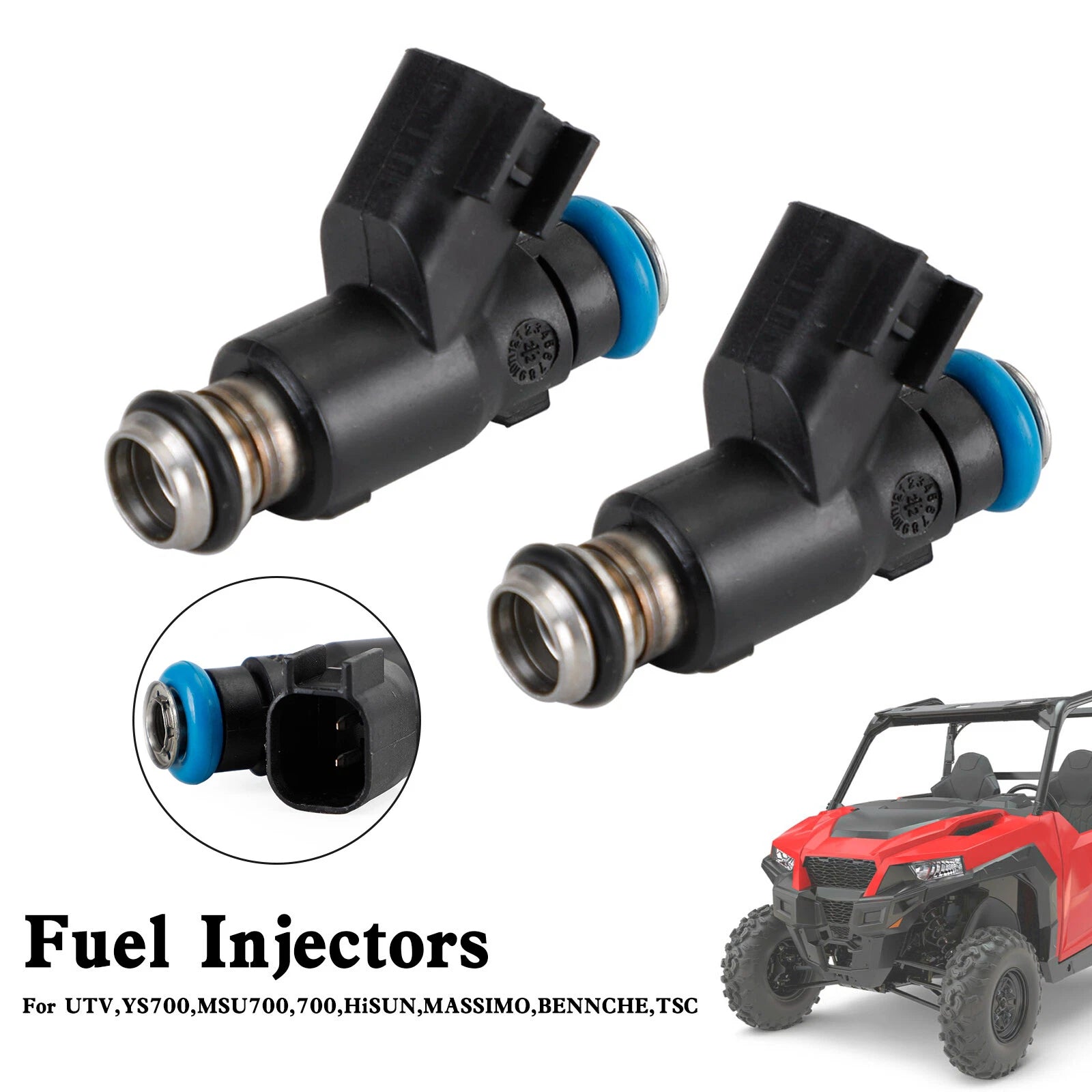 2X Fuel Injector for HiSun EFI 700 ATV UTV (2010–2023) 25377439 358800001 A9