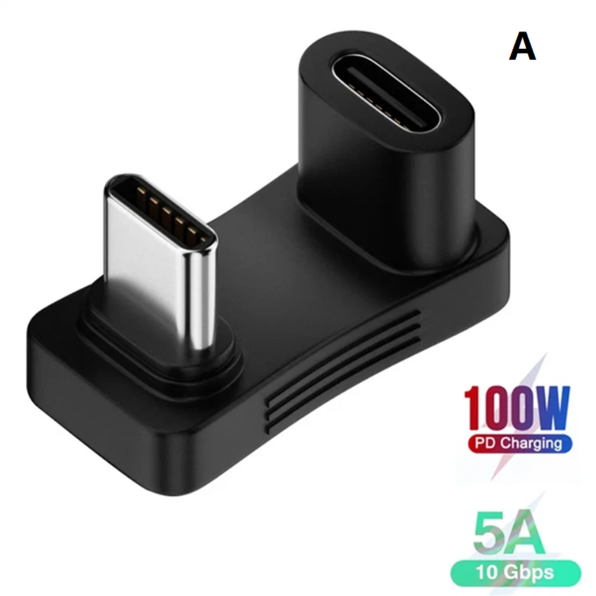 2X U-Shaped Right Angle Type-C USB C Connector for Steam Deck (2022–2023)