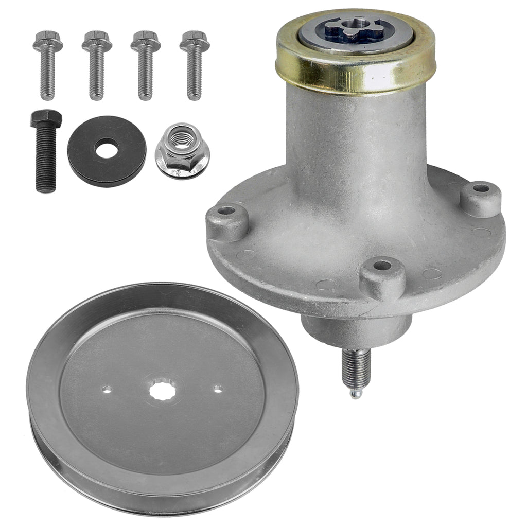 Deck Spindle with Pulley Replacement for Husqvarna (2000–2018)