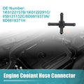 Engine Coolant Hose Connector OEM Replacement for Audi A6 (2021–2022)