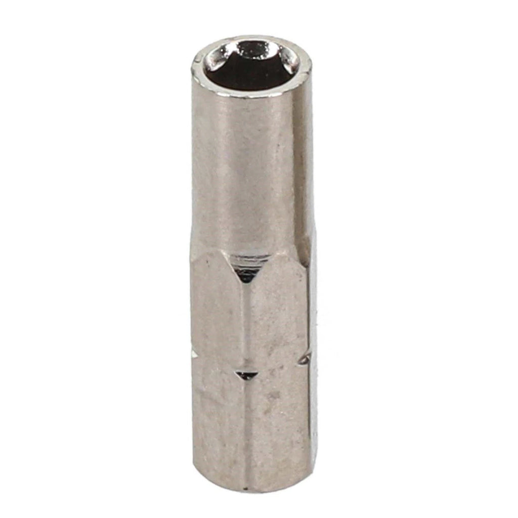 2pcs Bit Adapter 6.35mm Hex Shank to 4mm 4mm Socket Driver
