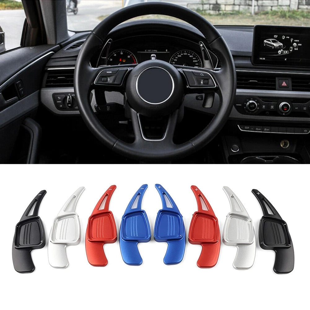 Steering Wheel Shift Paddle Extensions for Audi TT A3 A4 A5 S3 S4 Q2 Q5 Q7