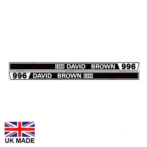 Decal Set for David Brown 996 Tractors