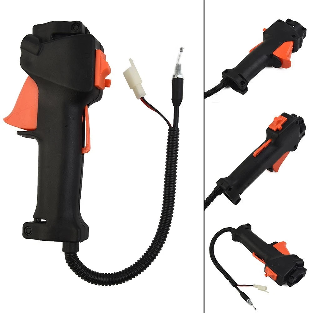 On Off Kill Switch with Throttle Cable for Multi Tool Brush Cutter (26mm Pipe)