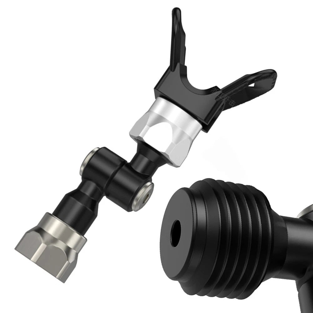 Airless Sprayer Nozzle Adapter with Nonslip Duckbill and 360 Rotation