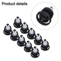 10 Pack Black ABS Door Trim Panel Clips for Tesla Model 3 (2017–2023)