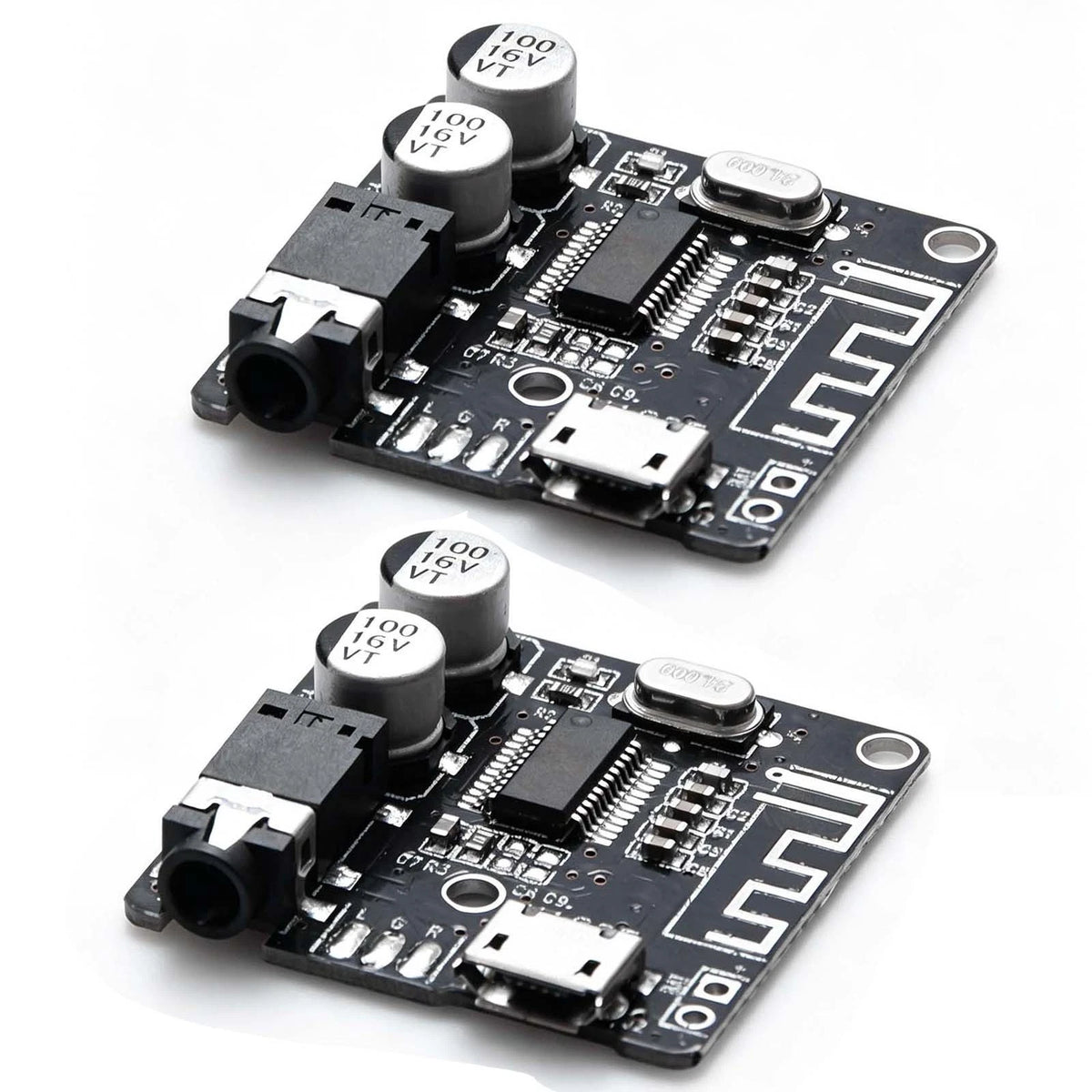 2 Piece Bluetooth 5.0 Amplifier Module for Computer Sound Box Speaker