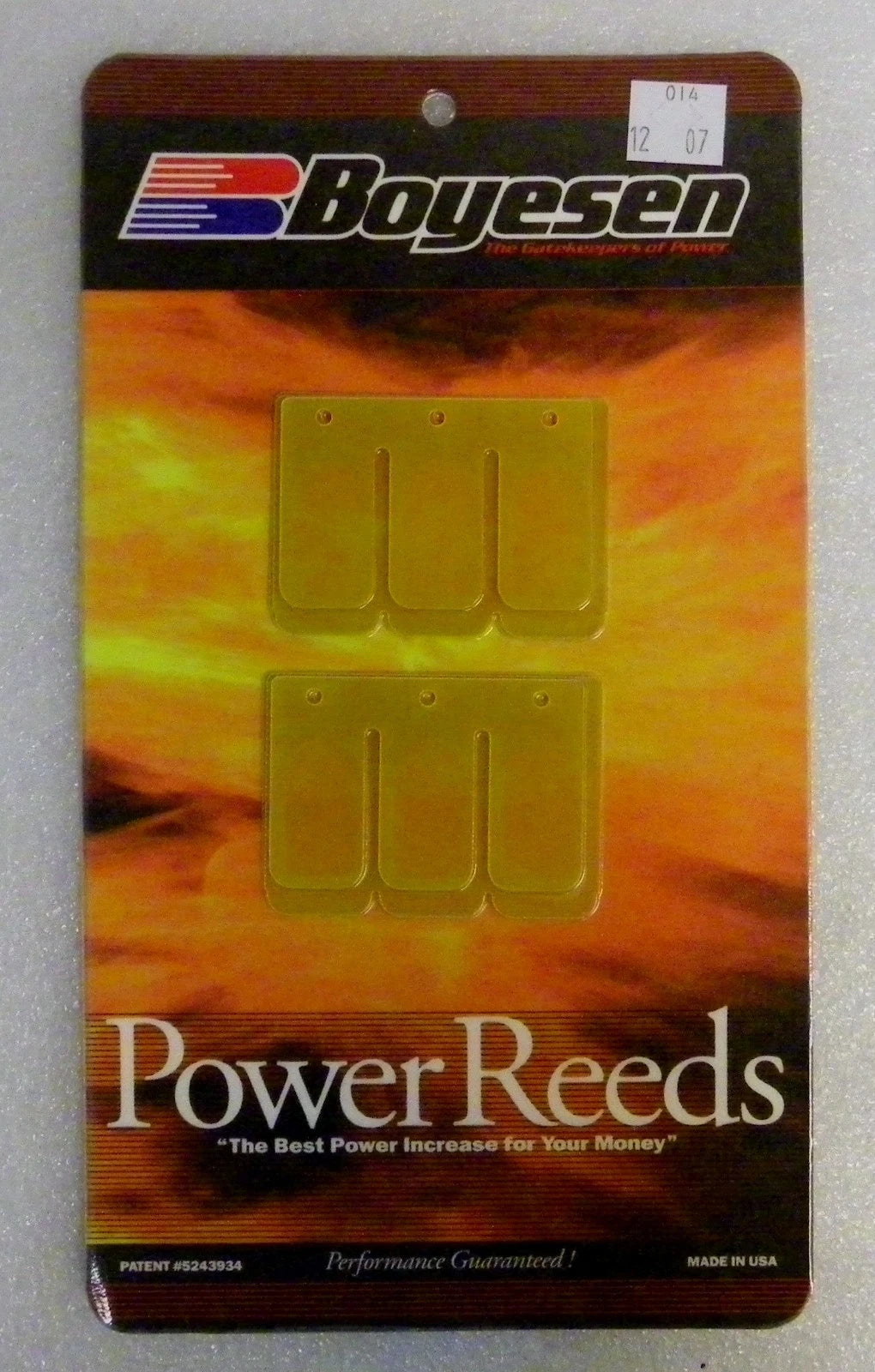 Boyesen Power Reeds for Kawasaki 550 SX (1991–1995) - 014