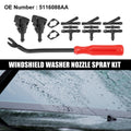 Windshield Washer Nozzle Kit Front Left Right Set for Dodge Neon (2000–2005)