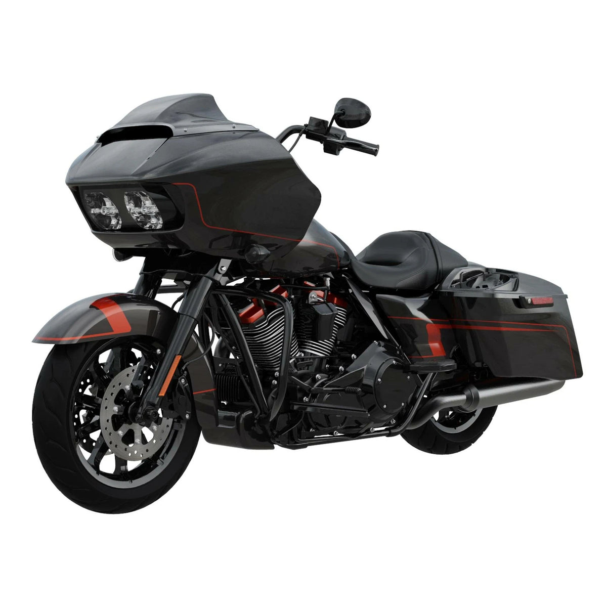 Fairings Bodywork Kit for Harley CVO Road Glide (2018) Black