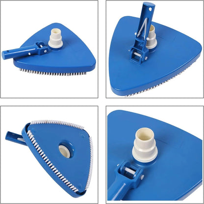 Triangular Vacuum Head for Vinyl Pools (Weighted Design)