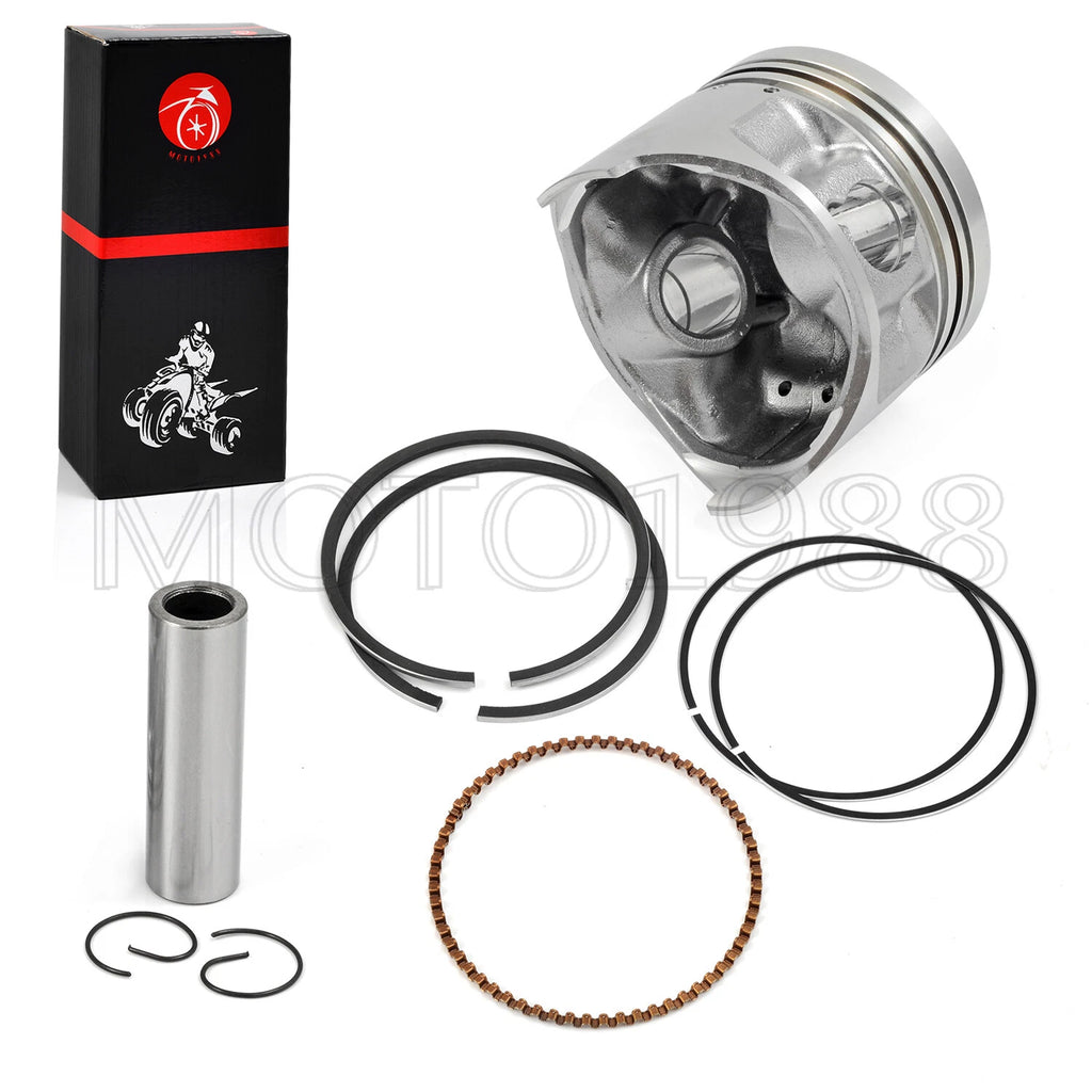 Piston & Ring Kit .25mm Oversize for Yamaha Golf Cart G2 G5 G8 G9 G11 (1990–2006)
