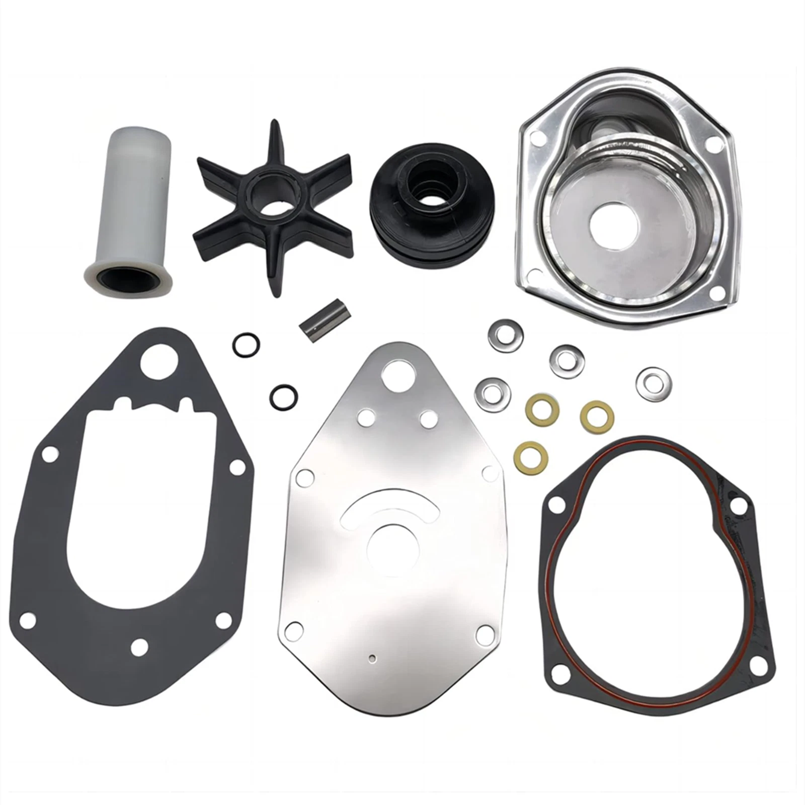 Water Pump Housing Kit 46-812966A12 812966A10 for Mercury 1991-Up 40-60 HP