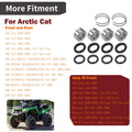 Front Rear Wheel Bearing Seal Kit 0423-034 for Arctic Cat 400 500 (2002–2004)