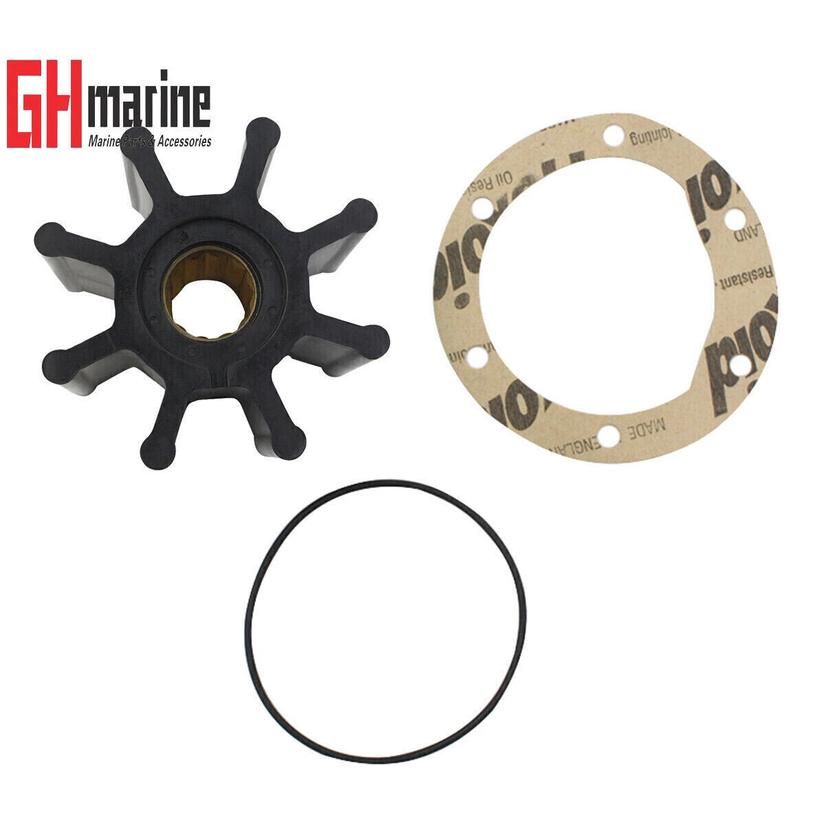 Engine Flexible Impeller Kit RF4 RK-Series RA6 RAB6 for Inboard Marine