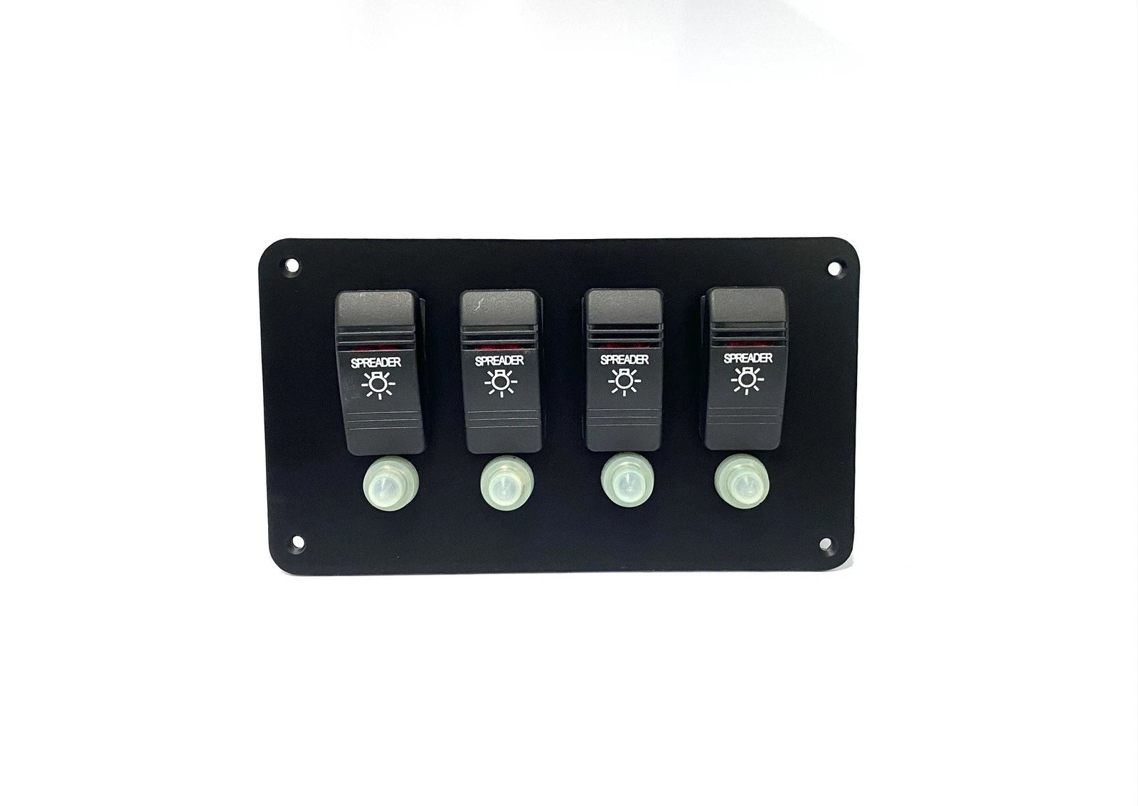 4 Button Light Switch Panel for Boat (Carling V1D1, 20A)