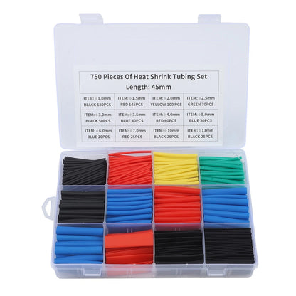 280pcs Heat Shrink Tubing Assortment Kit for Electrical Wire Protection
