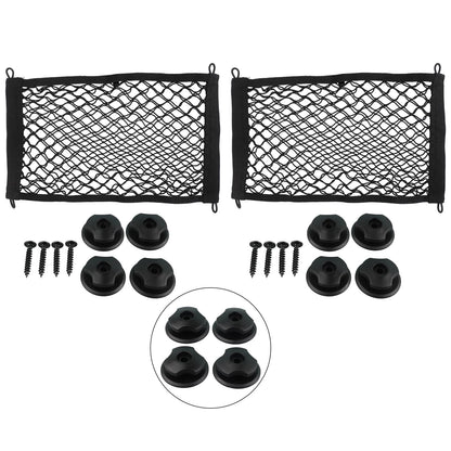 Storage Mesh Net Cargo Net Truck 2PCS Cargo Net Nylon Easy Installation