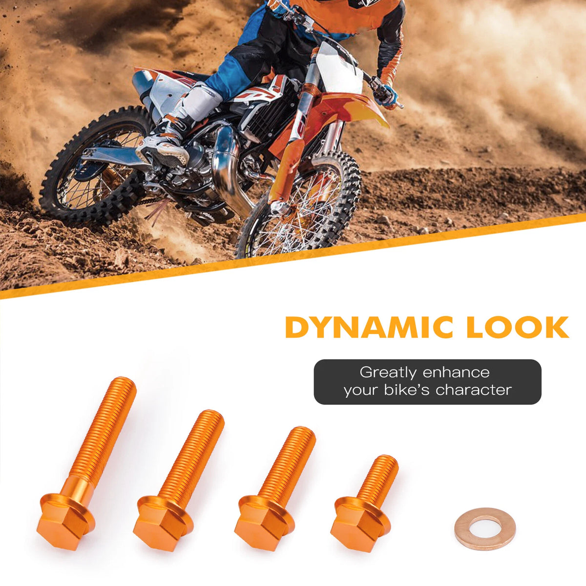 Engine Mounting Bolts for KTM 790/890 Duke/Adventure (2019–2022)