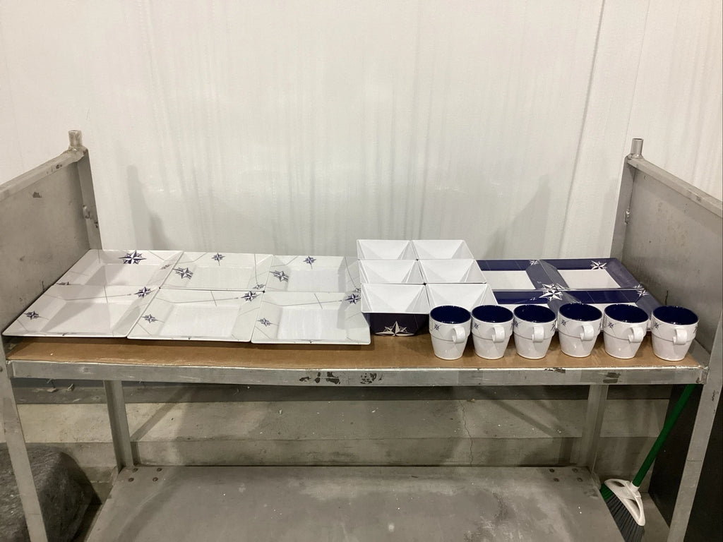 22-Piece Tableware Set for Whitecap Industries Northwind (Out Of Box)