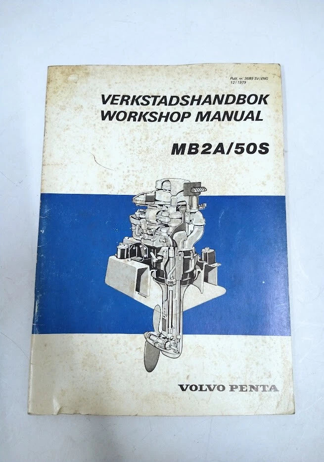 Workshop Manual for Volvo Penta 3589 (MB2A/50S)