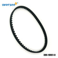 Timing Belt 3H8-10061 for Tohatsu Outboard F9.9-15-18-20HP