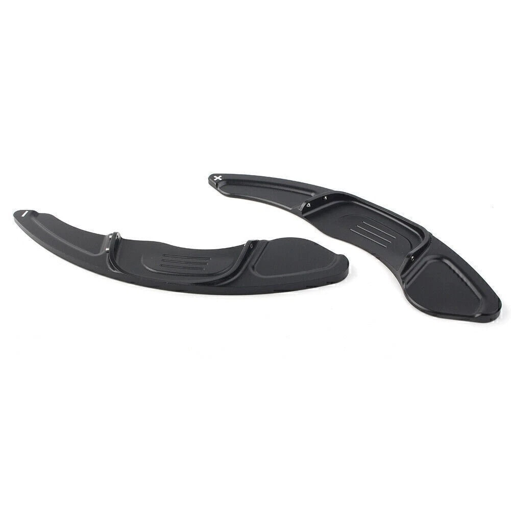 Pair of Steering Wheel Paddle Shifters for VW Golf 7 (2015–2019) Black