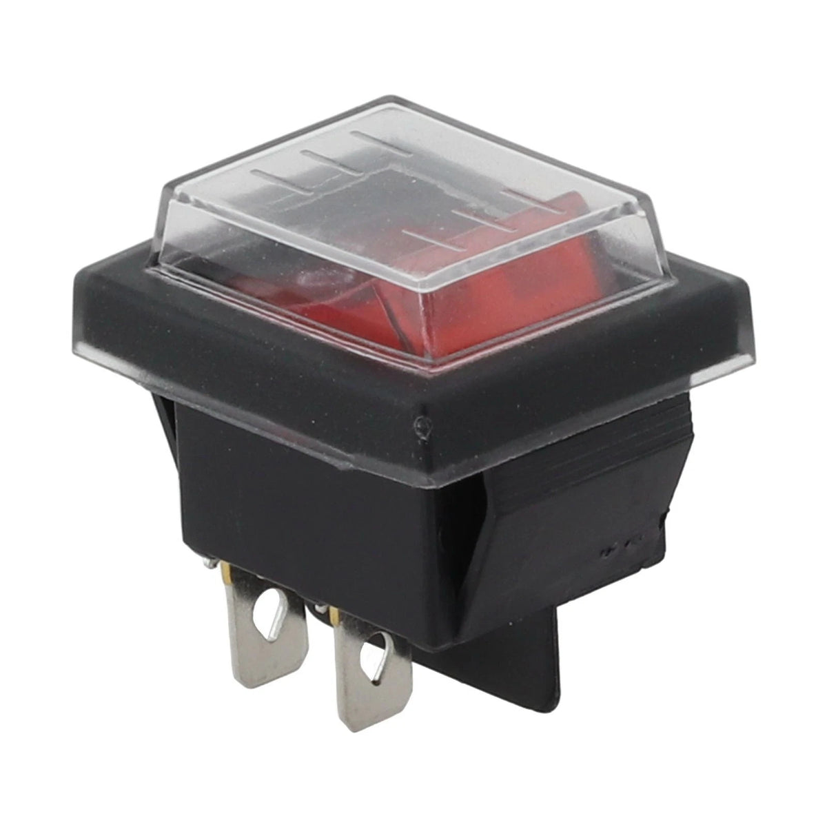 Rocker Switch with Waterproof Cover for Electronics