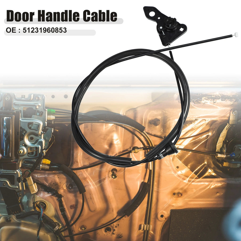 Hood Release Cable Replacement for BMW 318i 3 Series (1991–1998)