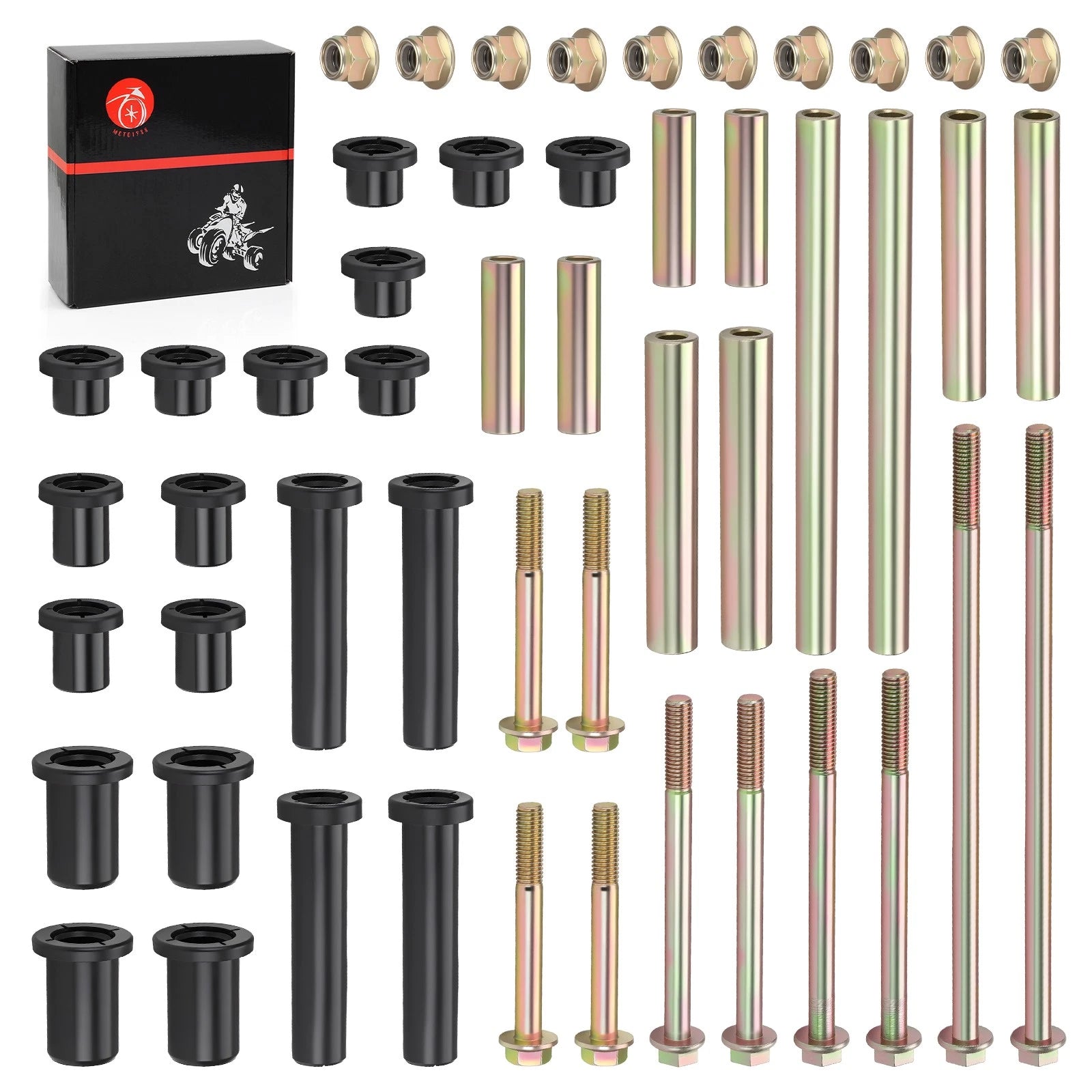 2 Rear A-Arm Bushing Rebuild Kit for Polaris Sportsman 850 (2010–2019) 5439874
