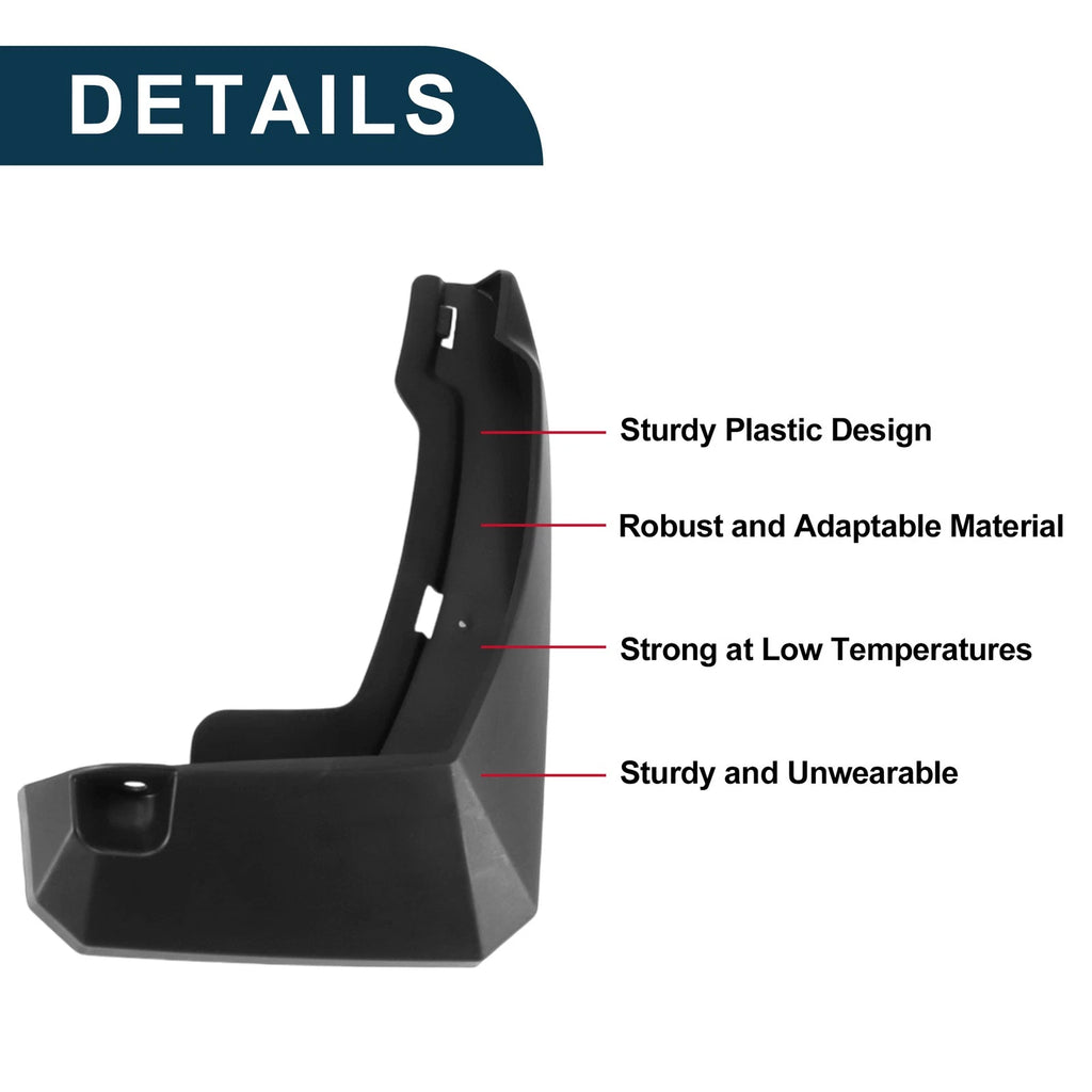Mud Flaps Splash Guards 1Set Replacement for Toyota Harrier (2021–2023)