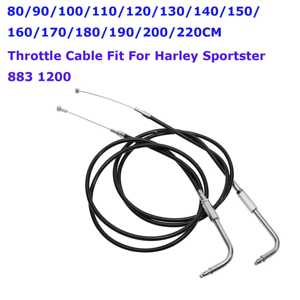 Throttle Cable for Harley Sportster XL (80-220cm)