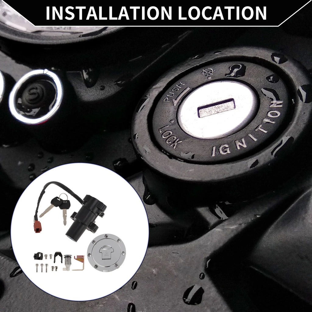 Ignition Key Switch Lock Set for Honda CB900F (2002–2007)