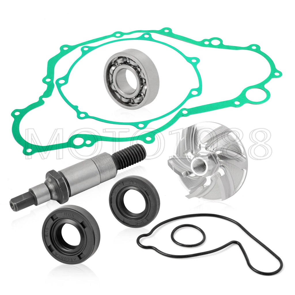 Water Pump Repair Kit for Yamaha YFZ450 (2004–2013) - Impeller, Seal, Shaft, Gaskets
