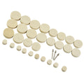 33Pcs Buffing Wheel Kit for Rotary Tool (3mm)