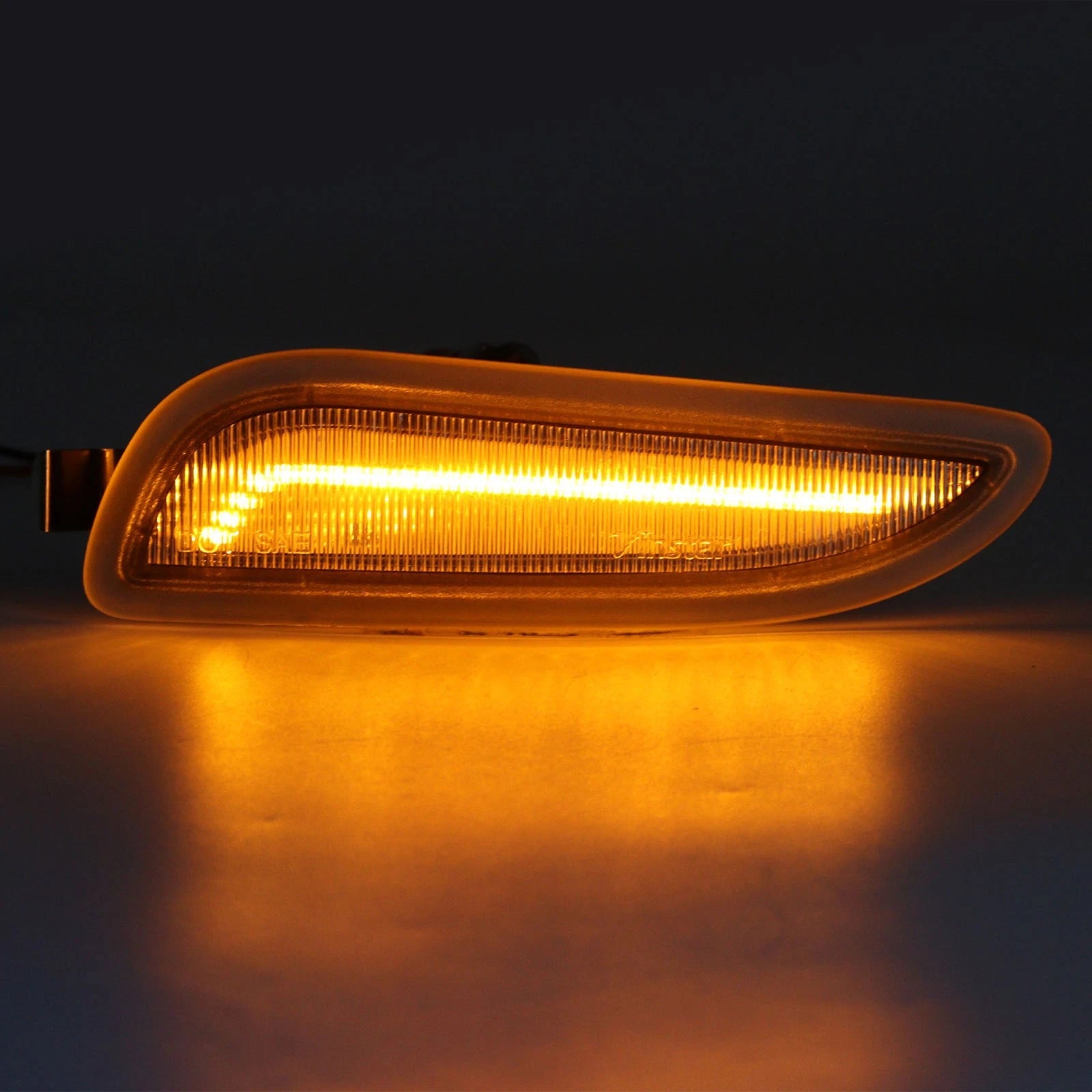 Clear LED Side Marker Light for Mercedes Benz CLK-Class W209 C209 (2003–2009)