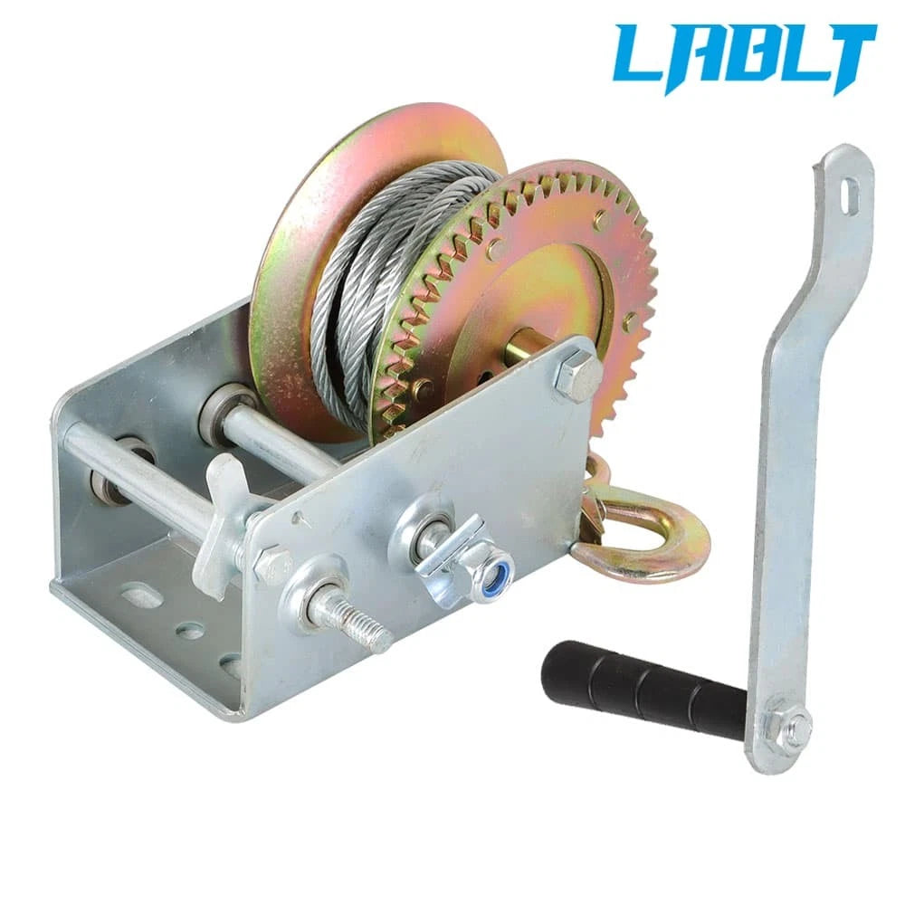 Hand Crank Winch 3500lbs for Trailer (2010–2023)